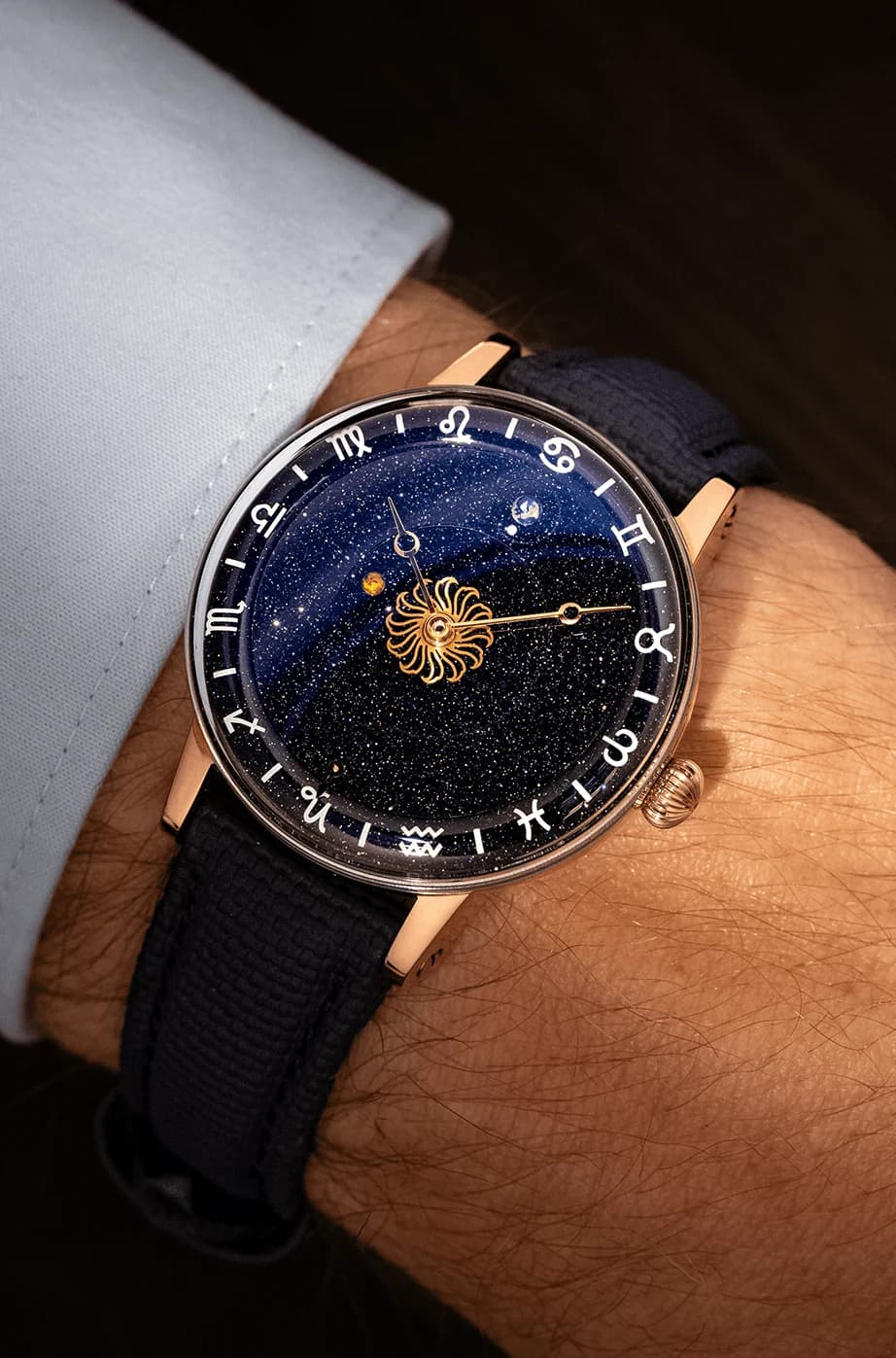 Venus Zodiac on the wrist